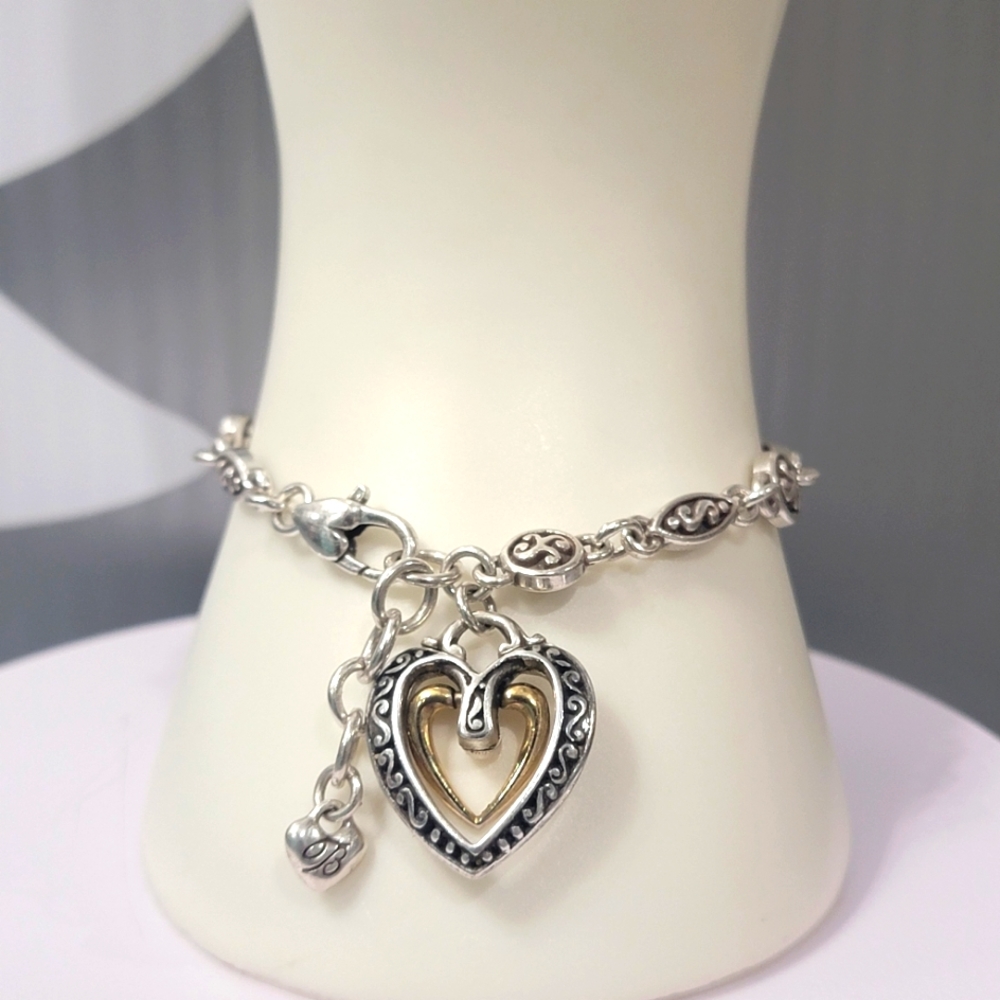 BRIGHTON RETIRED ELLINGTON CHARM BRACELET NWOT ✨️